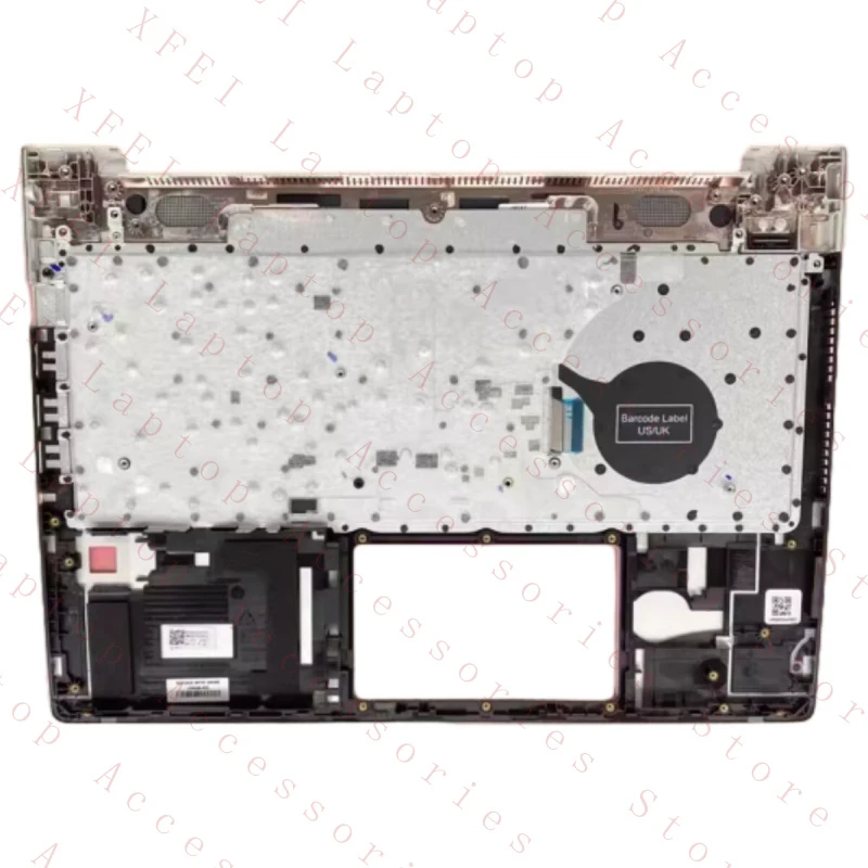 D  For HP Probook 440 G6 G7 14 G2 G3 With Us Keyboard Palmrest Upper Keyboard Frame