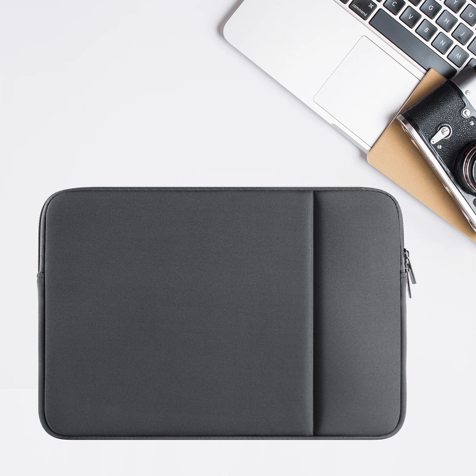 

Black Laptop Sleeve With Soft Lining For 11, 13, 14, 15, 16 Inch Devices, Compatible With Apple, Hp, Asus Teacher Gifts Teacher Supplies Teacher Bag Thank You Teacher College Bag College Supplies Back To School School Supplies School Essentials For Teache