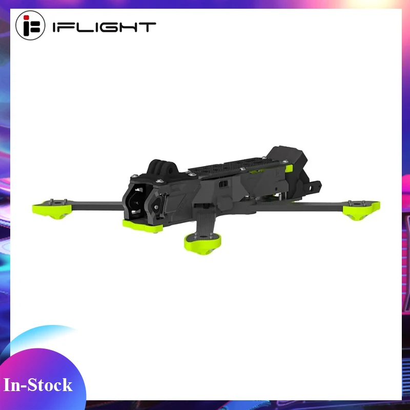 iFlight Nazgul5 V3/XL5 ECO Frame Kit with 5mm Arm Compatible 5inch Propeller XING-E Pro 2207 Motor for FPV Racing Drone Part