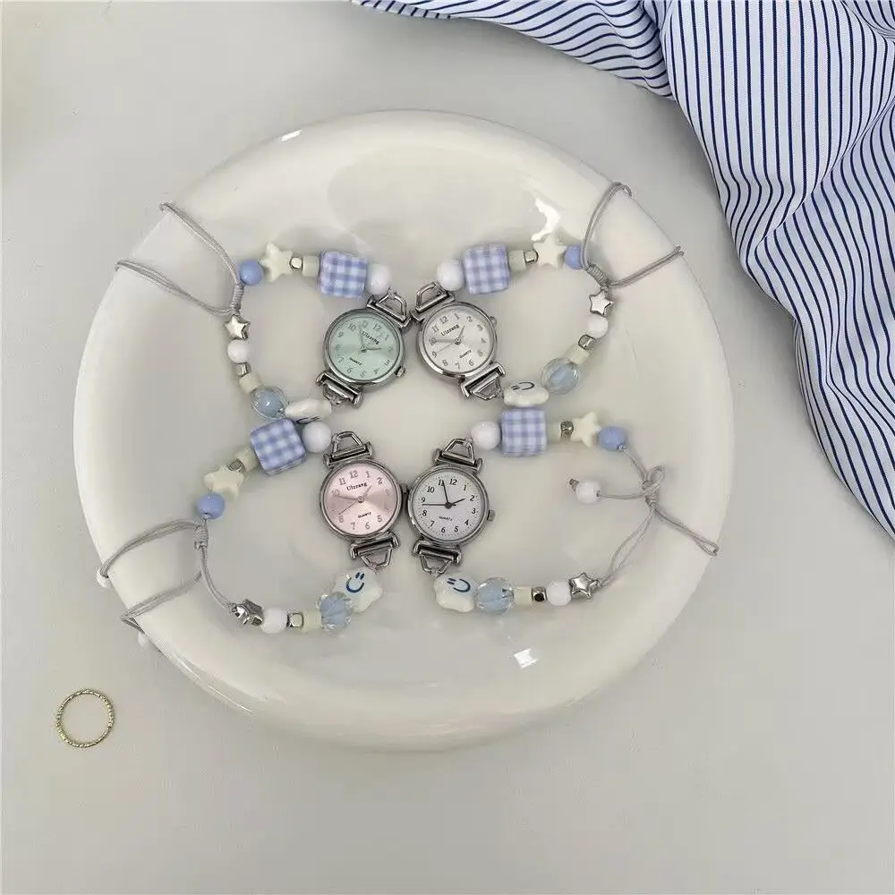 New Blue Series Bracelet Watch Stars Cartoon Wristwatch Adjustable Timepiece Accessory Quartz Watch Students