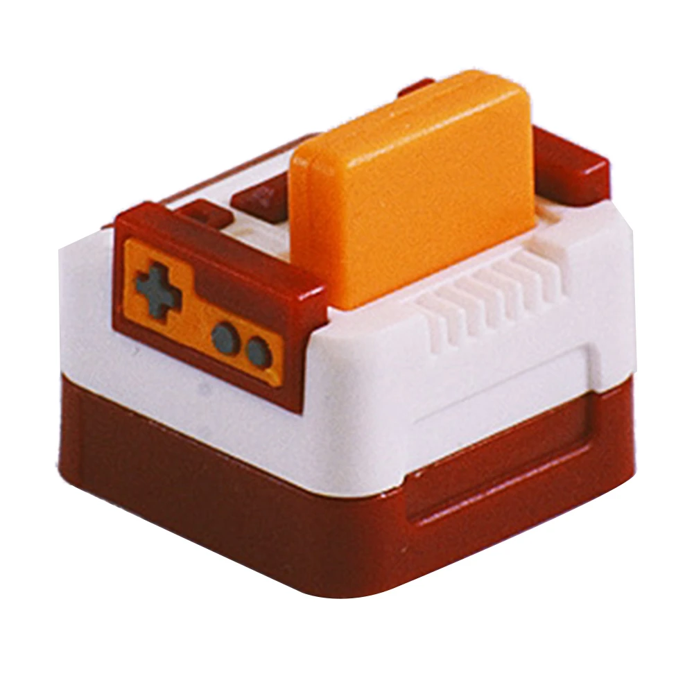 Classic Retro FC Famicom Keycaps Compatible Axle Switch Mechanical Keyboard for Cherry MX/Cross Column Axle/Compatible