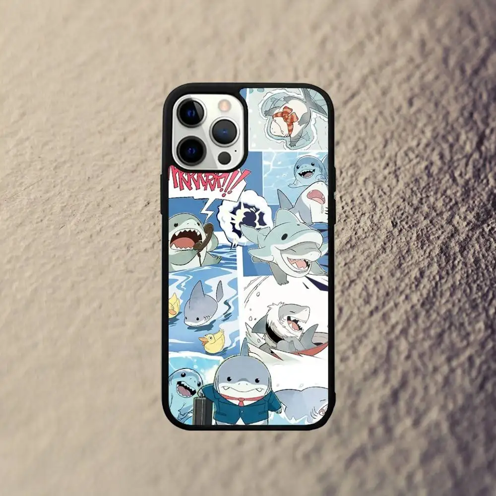 Jeff the Land Shark Phone Case For iPhone 16,15,14,13,12,11,Pro,Max,Plus,Mini,SE New Magsafe Magnetic Wireless Charging