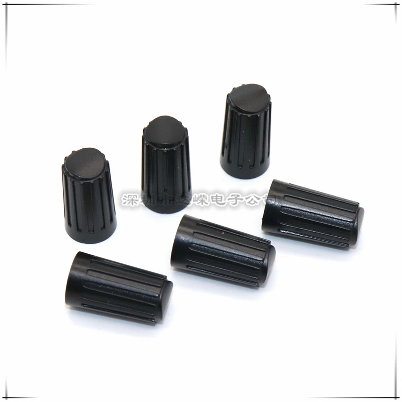 10PCS Plastic Knob Cap Diameter 10mm Height 18mm Potentiometer Encoder Knob Flower Shaped / D-Shaped Inner Hole 6mm