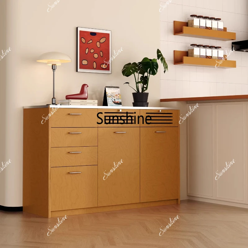 

Mealside Locker Side Cabinet Light Luxury Advanced Simple Modern