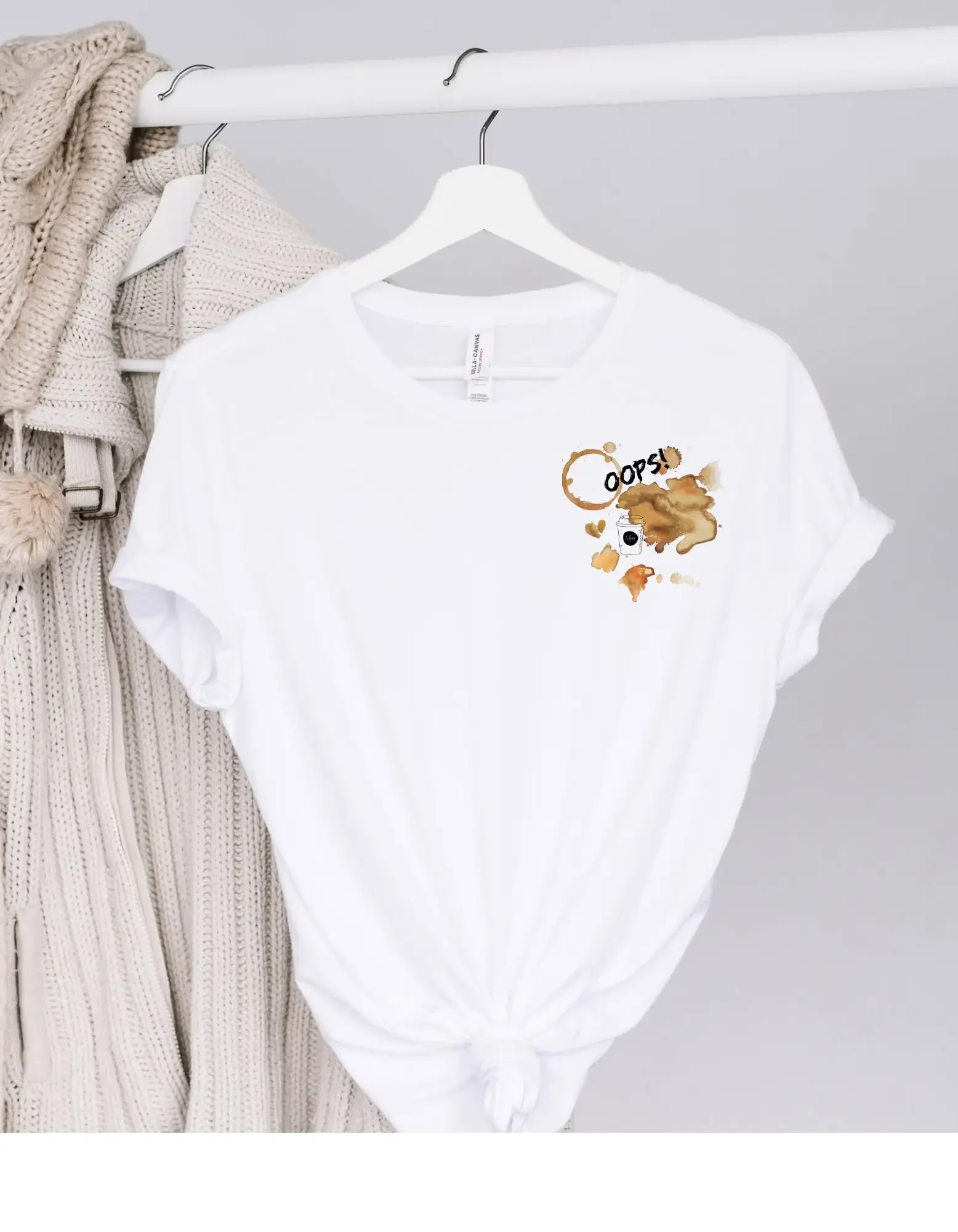 Clumsy Coffee Lover T Shirt A For Or Friend Who Loves