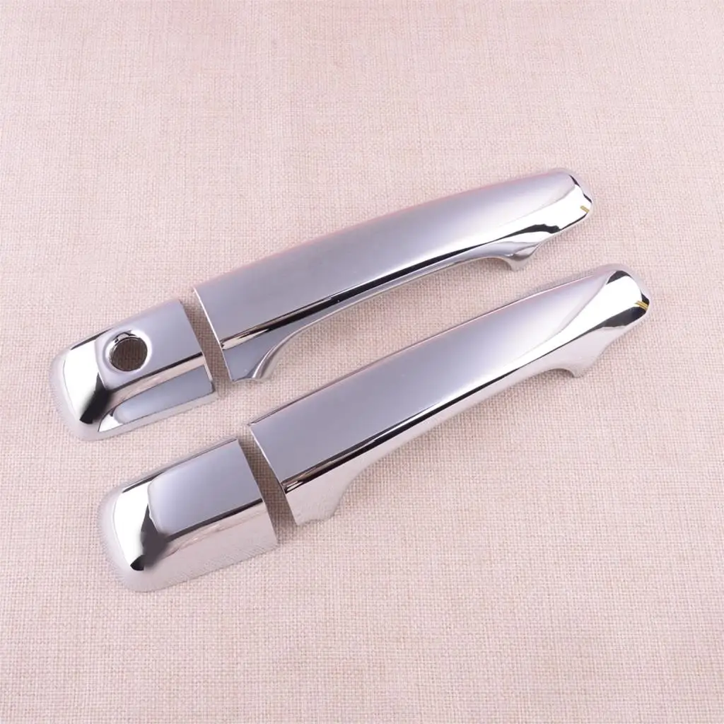 8Pcs Car ABS Chrome Side Exterior Door Handle Cover Trim Fit for Volvo XC60 2009 2010 2011 2012 2013 2014 2015