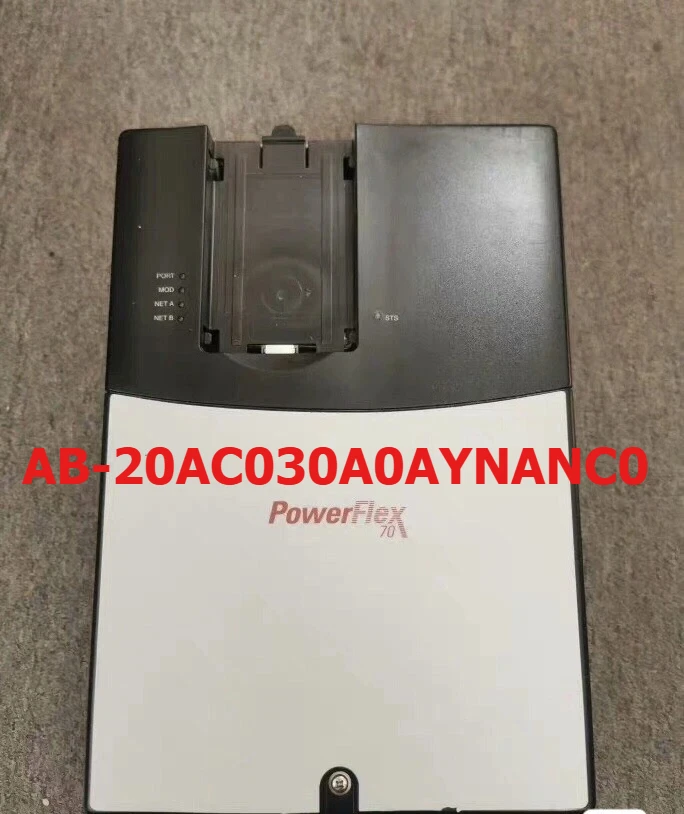 AB-20AC030A0AYNANC0 usado para Allen-Bradley 20AC030A0AYNANC0 PowerFlex 70 AC Drive serie PF70