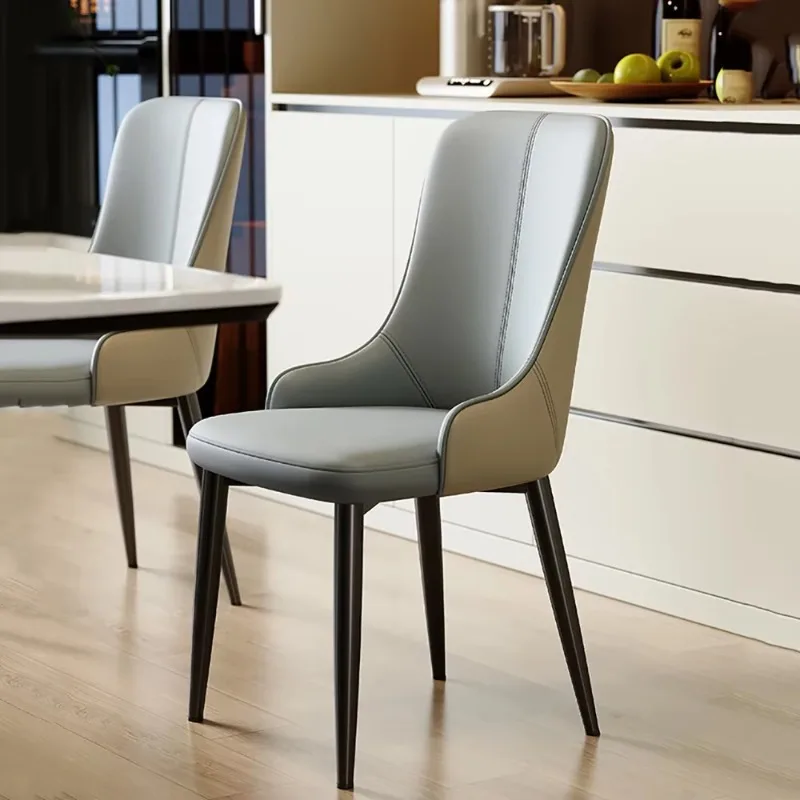

Set Of 2 Modern Dining Chairs Nordic Luxury Ergonomic Minimalist Dining Chairs Ergonomic Comfy Chaises Salle Manger Furniture