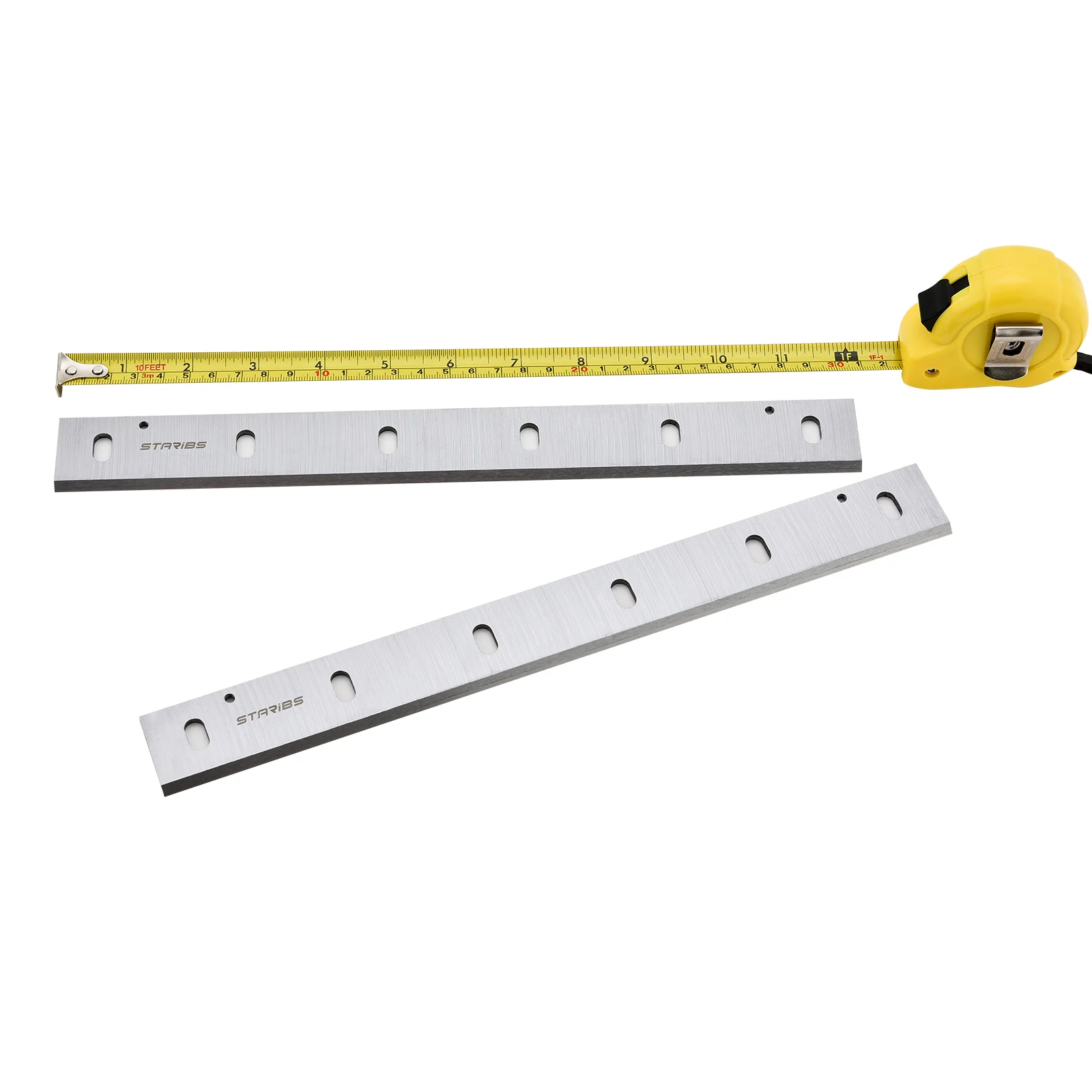 STARIBS 12 Inch HSS Planer Blades Knives 305 X 32 X 3mm For Makita 2012NB Wood Thicknesser Planer- Set of 2