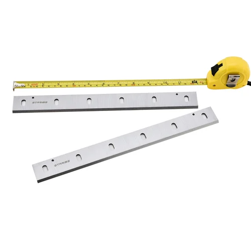 Imagen 2 del producto STARIBS Cuchillos cepilladores HSS de 12 pulgadas 305 x 32 x 3 mm para cepilladora de espesores de madera Makita 2012NB - Juego de 2