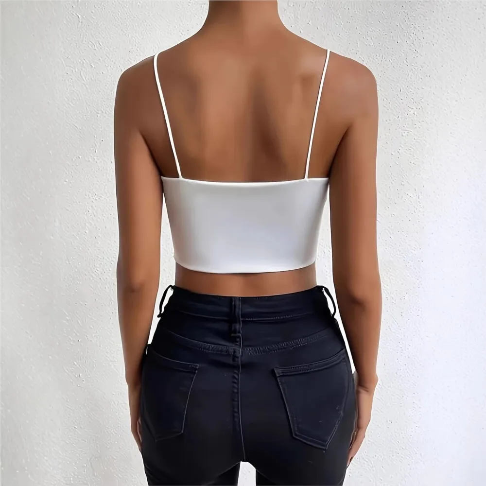 Simple And Stylish Women's Fine Halter Top Slimming And Sexy Vest
