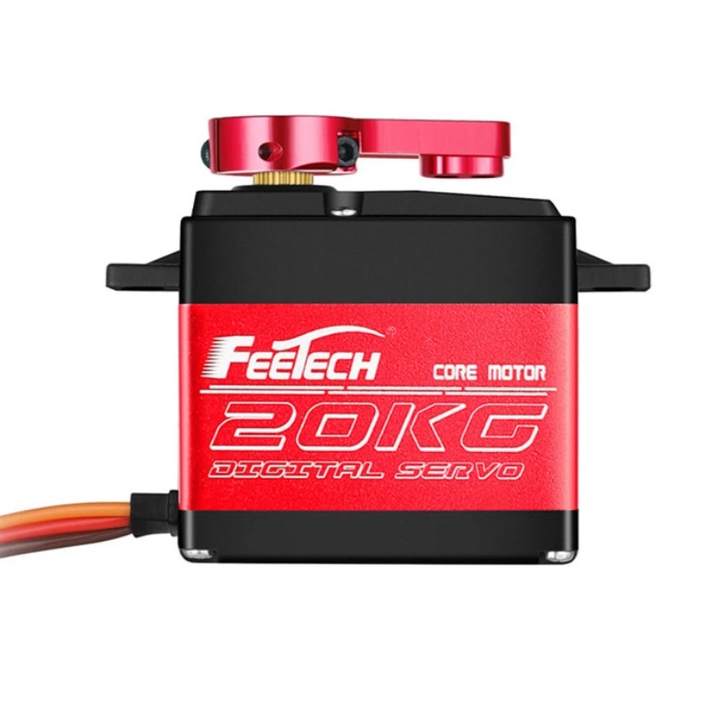Feetech 20kg Standard Size Digital Servo 180degree Metal Gear Waterproof with Torque Protection for RC Car Smart DIY Robot