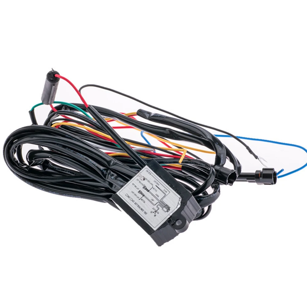 

LED Daytime Running Light Controller Waterproof Compact for Car Accessories DRL Relay Black Front Auto LED Lights