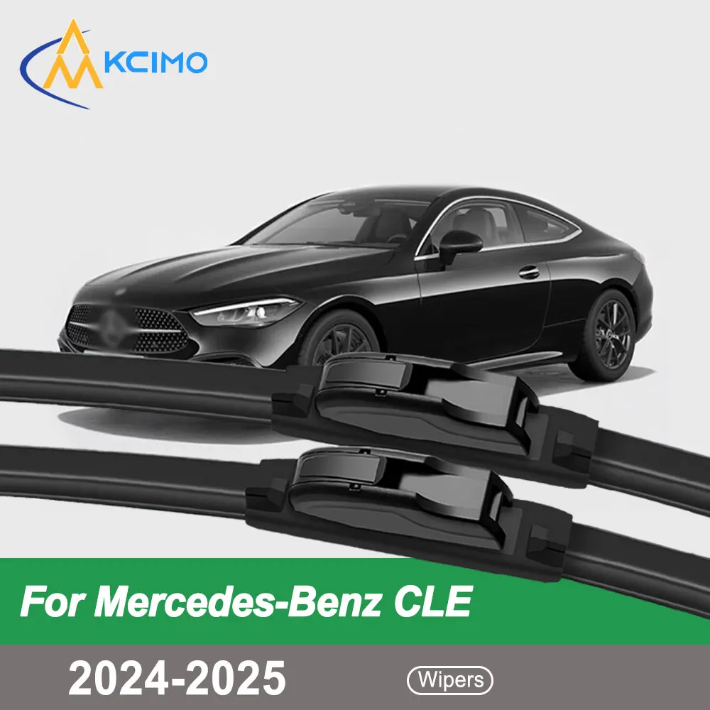 

Premium Wiper Blades for Mercedes-Benz CLE 2024-2025 Silent Beam Windshield Cleaner Universal Fit Car Accessories