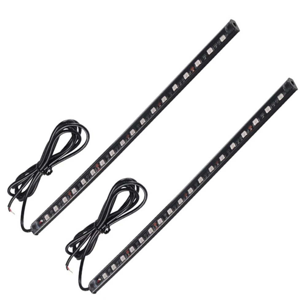 2 Pcs 30cm 12V LED Strip Light Waterproof RED&GREEN LED Navigation Lights For Navigation/port/Bow lights