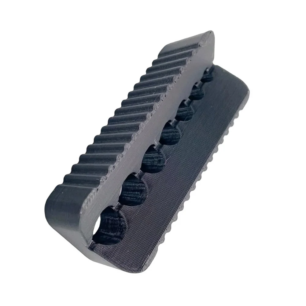 Drilling guide portable with 17 hole sizes VShape design for stable precise drilling in woodworking metal plastic