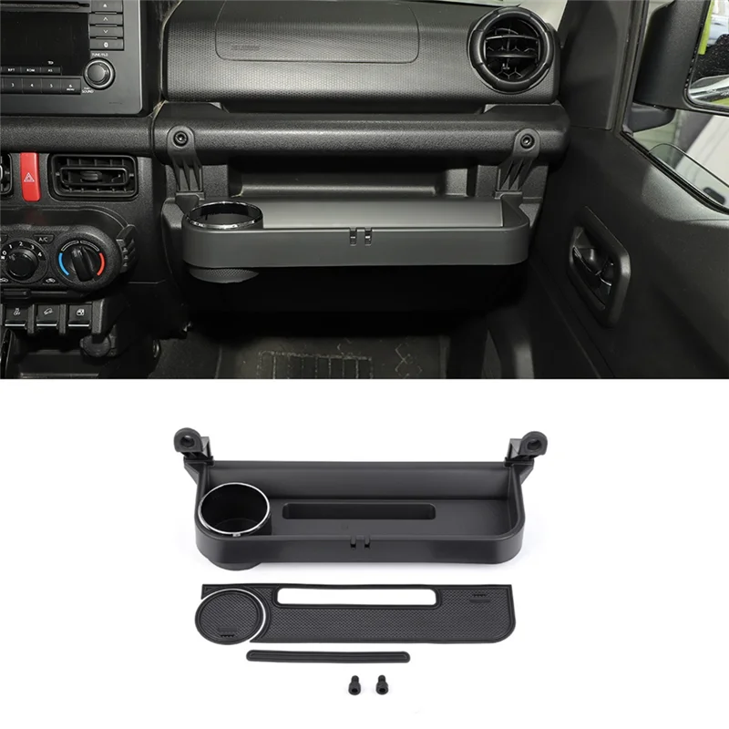 

Трендовый органайзер со стороны пассажира Forsuzuki Jimny JB64 JB74 2019-2025, подстаканник на приборной панели