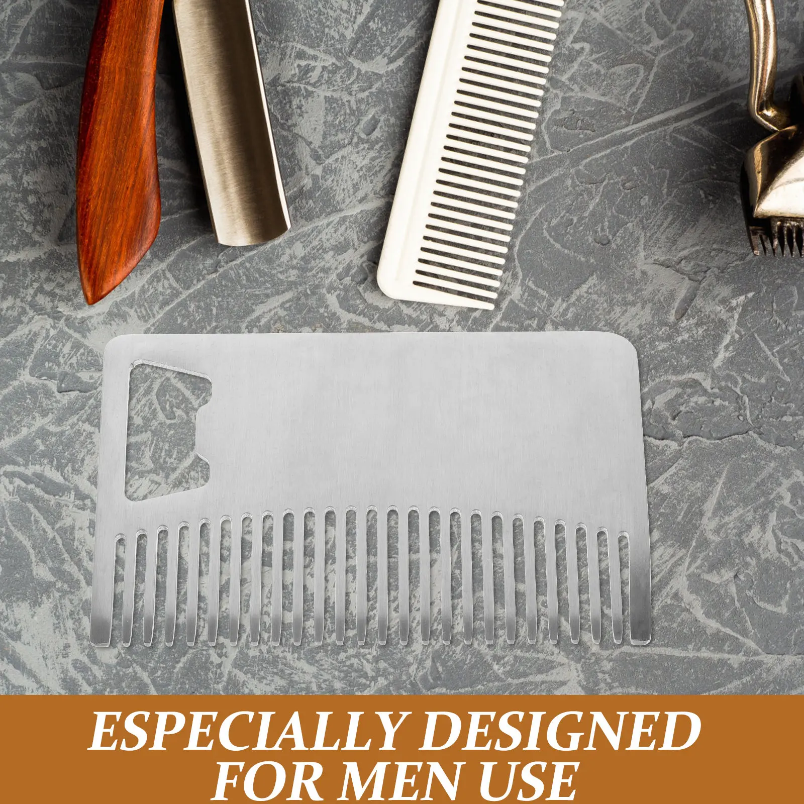 Расческа для бороды из нержаве – обзор и цена Mens Grooming Tools