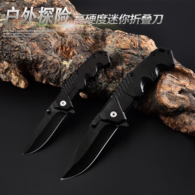 

Folding Knife High Hardness Tactical Survival Outdoor Self-Defense Knife Hiking Hunting Knife Camping Edc Tool Sharp