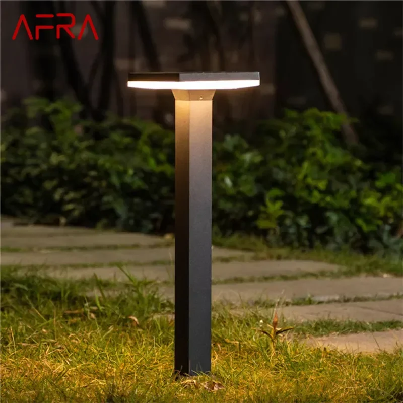 

AFRA Contemporary Outdoor Lawn Lamp LED Electric Waterproof Villa Garden Courtyard District Residential Quarters Lawn Lamp ﻿