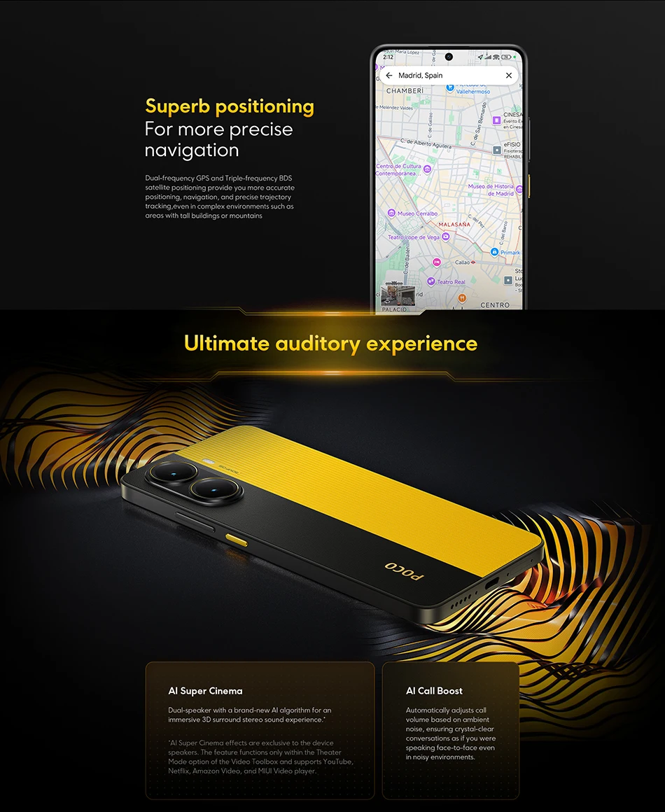 POCO X7 Pro - Smartphone NFC screen AMOLED CrystalRes 1.5K Hz, Dimensity processor Ultra-photo device 50 MP fast charging 90W HyperCharge Authentic & Brand New