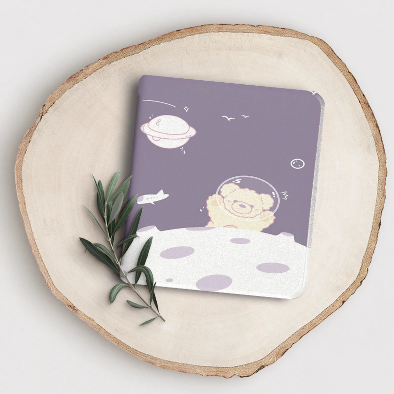 for Kobo Libra Colour and Kobo Libra2 Protective cover 7-inch Auto Sleep Wake function E-book Case with patterns