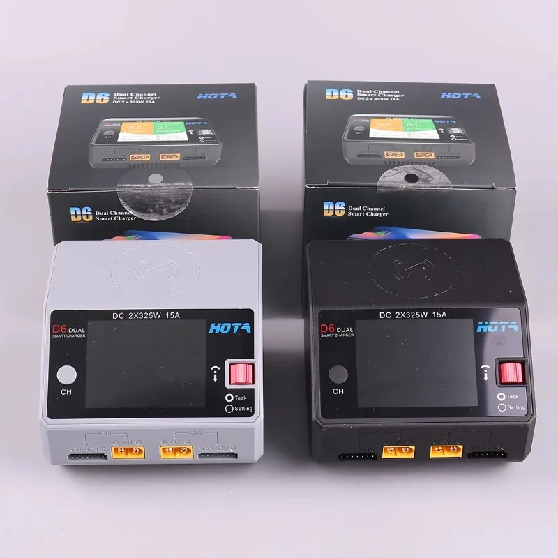 

HOTA D6 DC650W 15A Двойное интеллектуальное зарядное устройство Максимальный ток 1600 мА Встроенный микро USB для 1-6S Lipo LiHV/NiZn/Nicd/NiMH аккумуляторов
