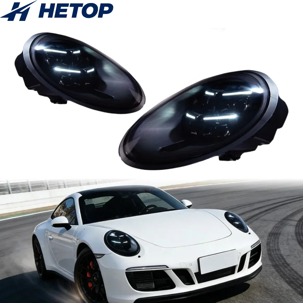 

HETOP for 911 2013-2018 LED Upgrade Head Lamp High-quality Hot Selling Plug and Play DRL for Porsche Headlights