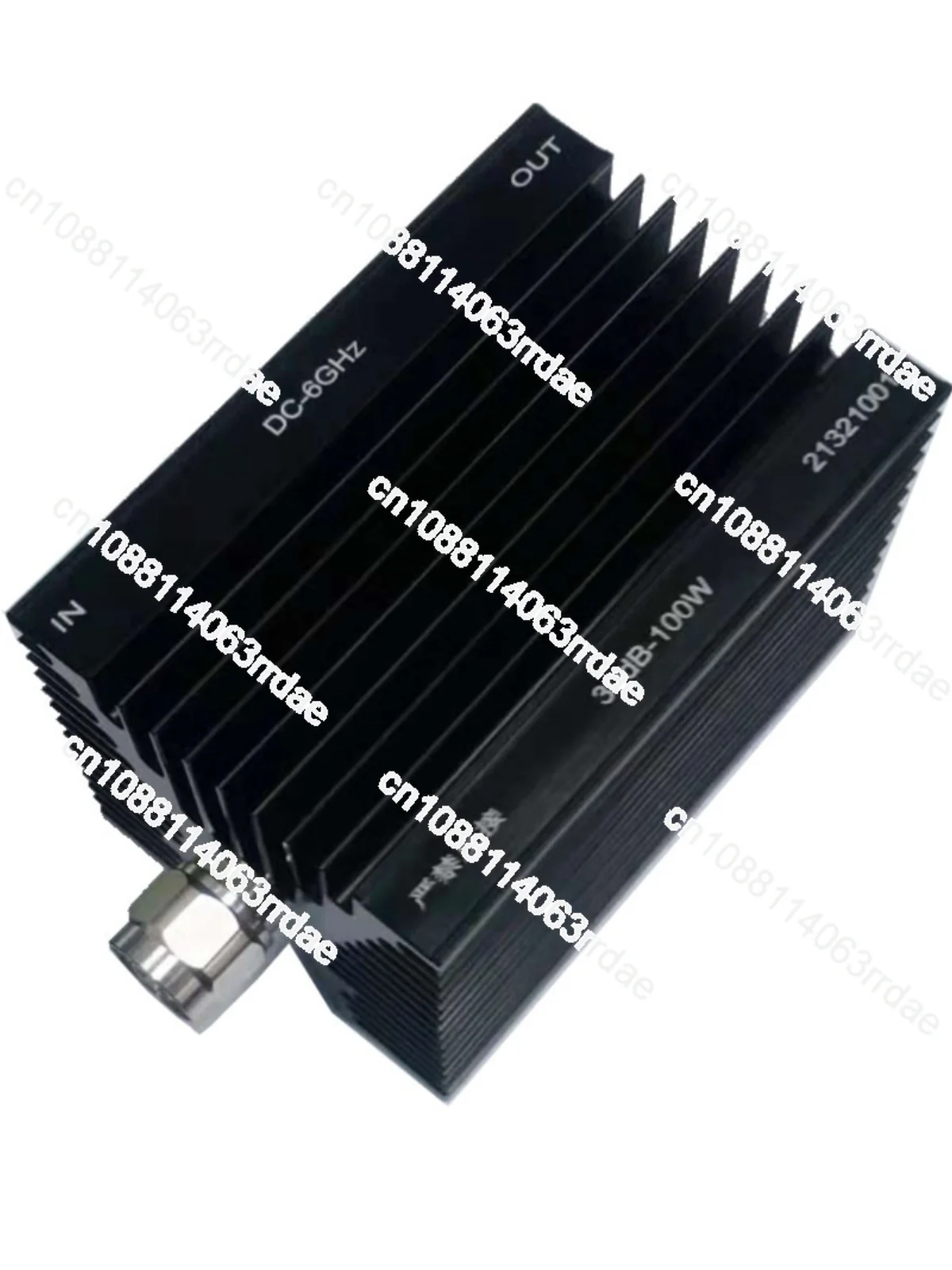 Provide 100W fixed attenuator N-type frequency DC-6GHz 1-60dB optional SF delivery