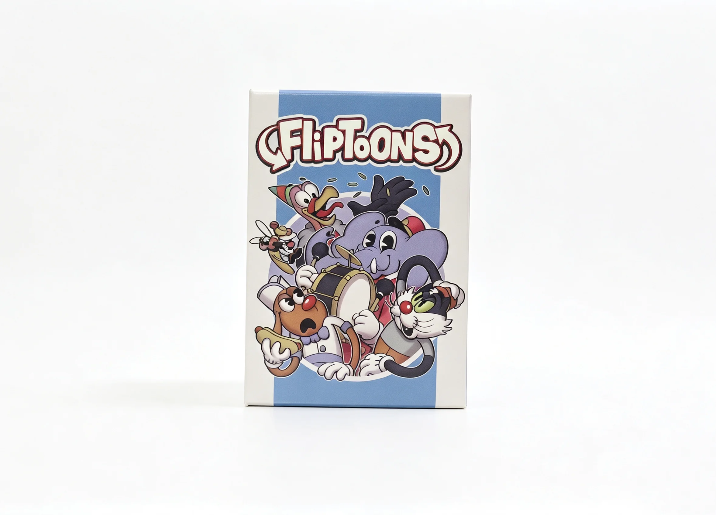 FlipToons Board Game | the hit Cartoon Deck-Building  Game!  | Season 2 Stands Alone or Combines as Expansion | Family Card Game