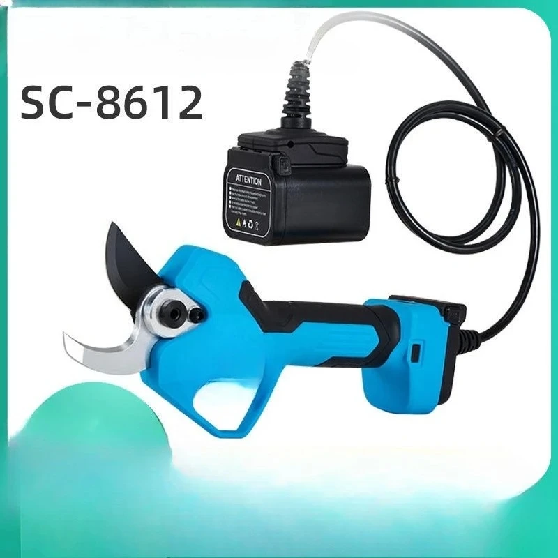Electric pruning fruit tree rechargeable lithium battery pruning machine garden