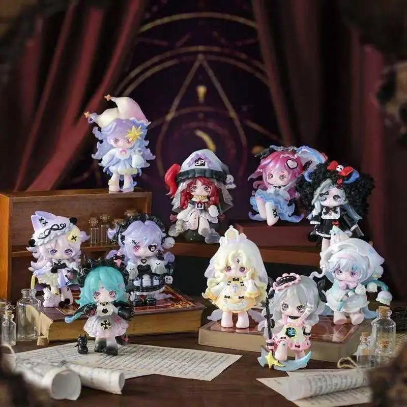 New Arrival Genuine Ninita: The Revelation Of The Witch Series Blind Box Figurines  Peripheral Trendy Toy Dolls And Ornaments