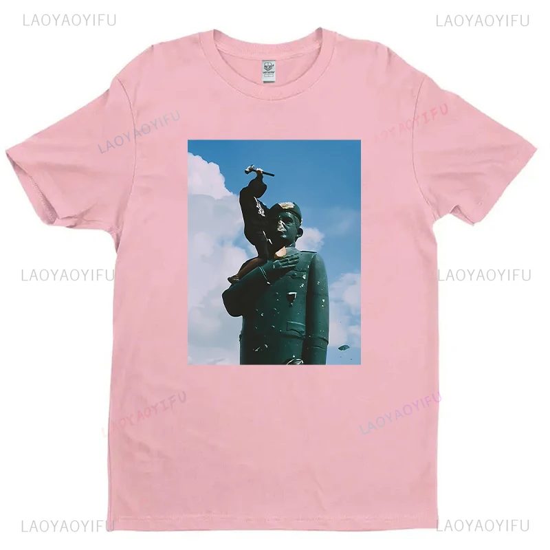 Con Venezuela Hasta El Final Gedruckt T-shirt Vintage Streetwear Frau Mann Hohe Qualität Baumwolle T Shirs Klassische Oansatz Kurzen ärmeln