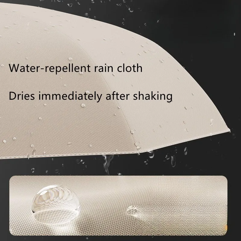 Full Automatic Portable Compact Reverse Folding Angel Ring Umbrella Large Reinforced Thickened Strong Wind-resistant Umbrella - Image 3