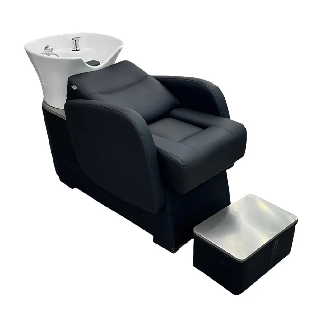 Ergonomic Modern Shampoo Bed Massage Thai Fashion Delicacy Shampoo Recliner Modern Unique Cadeira De Barbearia Salon Furniture