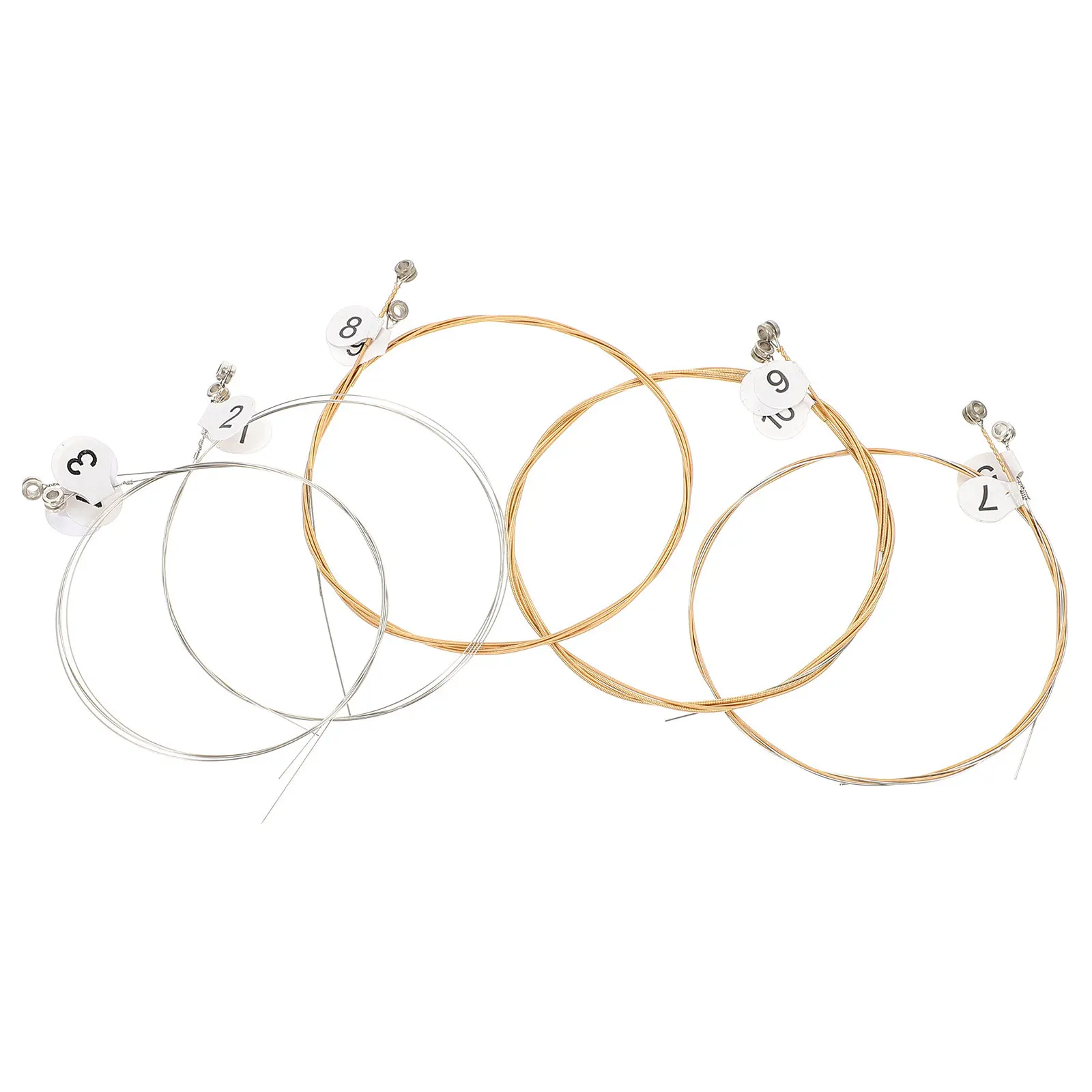 

10Pcs Reliable Lyre Strings Set Made of High-Tensile Steel Vibrant Resonance Long-Lasting Performance Simple Installation Lyre