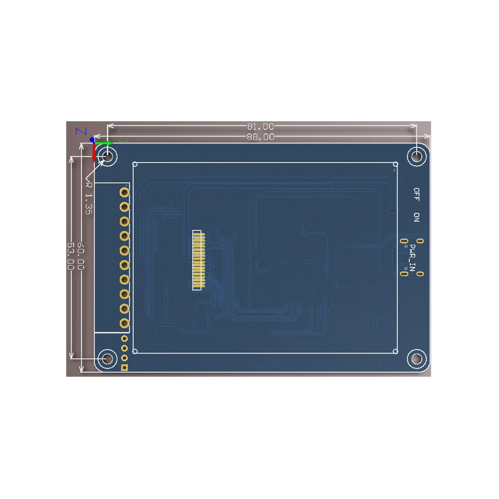 Handheld Serial Debugger RS485/RS232/TTL 2.8 Inch Touch TFT Screen STM32 2700mAh Battery HEX Serial Data Transceiver Tool