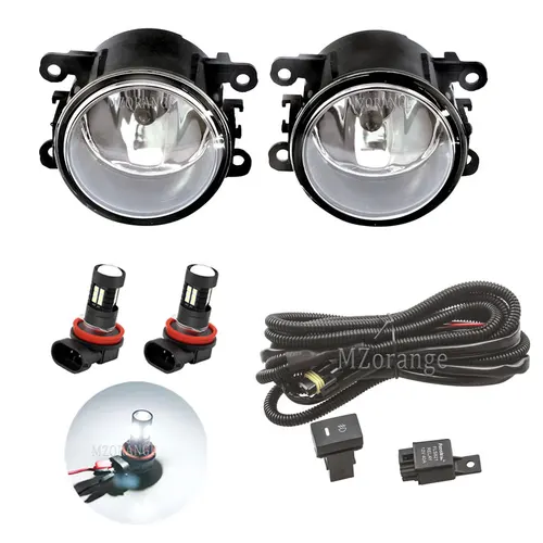 Luces antiniebla para Renault Duster Kangoo Fluence L30 Megane 2/3 Koleos Clio IV Twingo II Lodgy Kwid Kadjar luz antiniebla LED