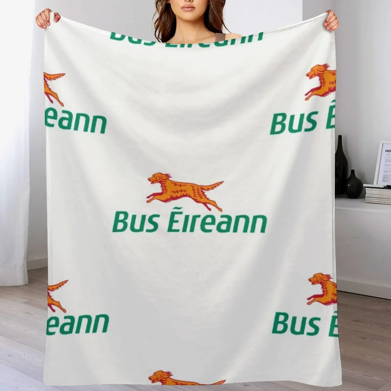 

Irish Bus Eireann Throw Blanket Cute blankets and throws Sofa Throw Luxury Blankets