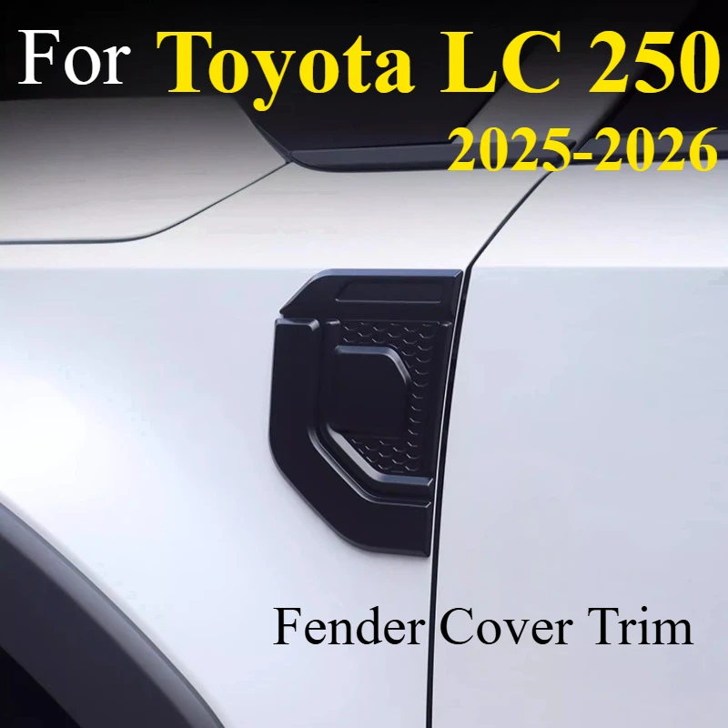 

Для Toyota LC 250 2025-2026: Накладка на крыло с самоклеящейся основой, легкая установка методом снятия и приклеивания