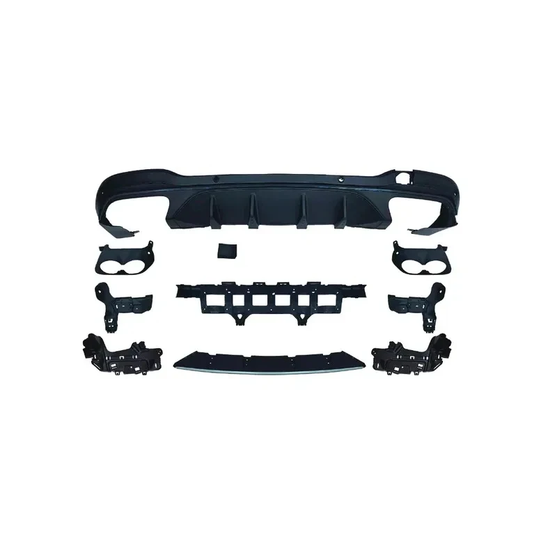 

Best SellingCar parts X253 body kits GLC spoiler CAR REAR EXHAUST TAIL LIP GLC GLS63S styleHigh Quality