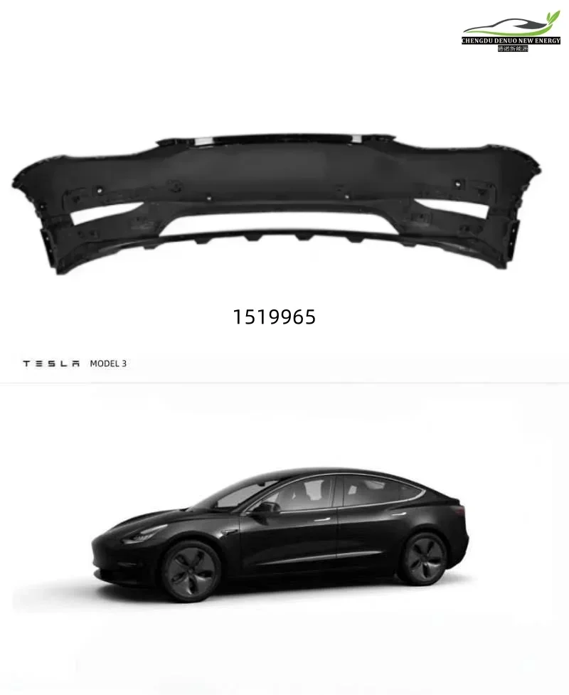 스포트라이트 1519965-S0-A 모델 3 고품질 가죽 프론트 범퍼 바디킷 펜더 2017-2022