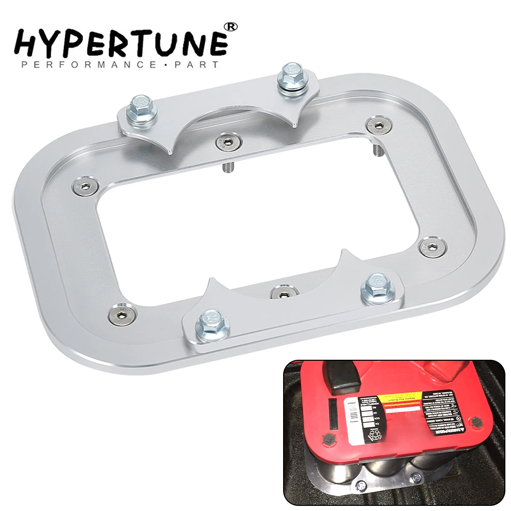 Billet Aluminum Alloy Battery Relocation Tray Hold Down Mount For Optima Battery Yellow Blue Red Top 34 34/78 D34 D34/78 34M