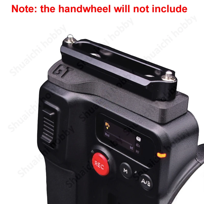 1 STKS Voor DJI Focus Pro Hand Unit Slide Slot 3D Afdrukken PETG Chute Adapter Base Handwiel ​   Interface DIY-gemodificeerde accessoires