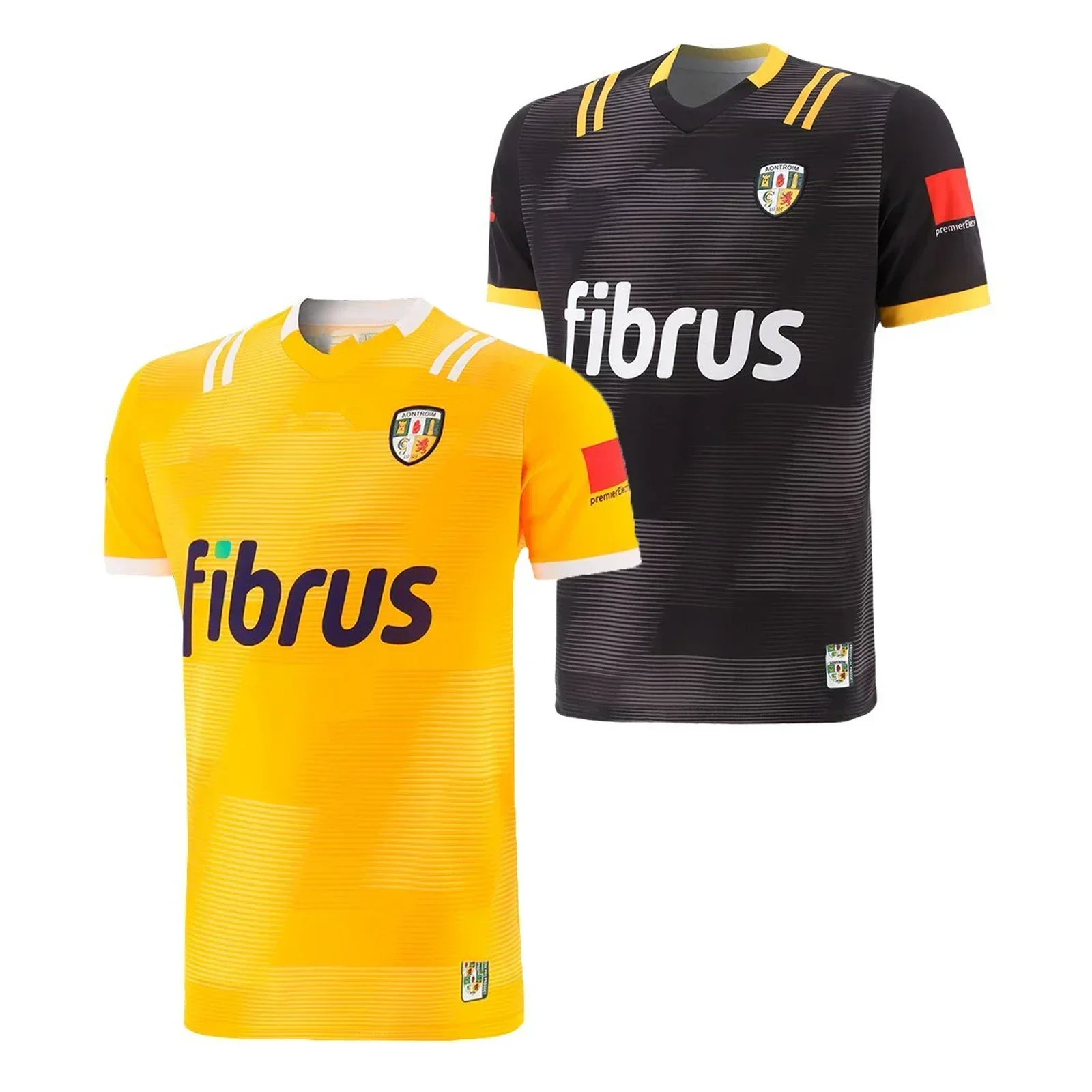 2023 Antrim GAA 3-Stripe Home/Goalkeeper Jersey Customize