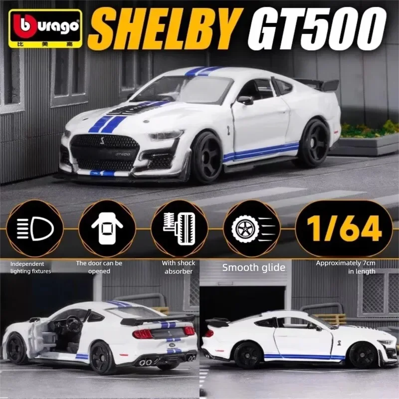 Bburago 1:64 Diecast Car Model, Audi Porsche 911 Mercedes-Benz Collectible Alloy Vehicle Toy, Gift for Boys Kids Adults view 5
