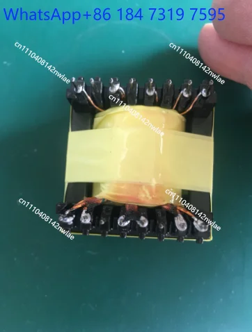 For High Frequency Transformer EC42-20 Thickened 800W Custom Pure Copper Skin Wound Step-up Fire Bull Inverter Transformer