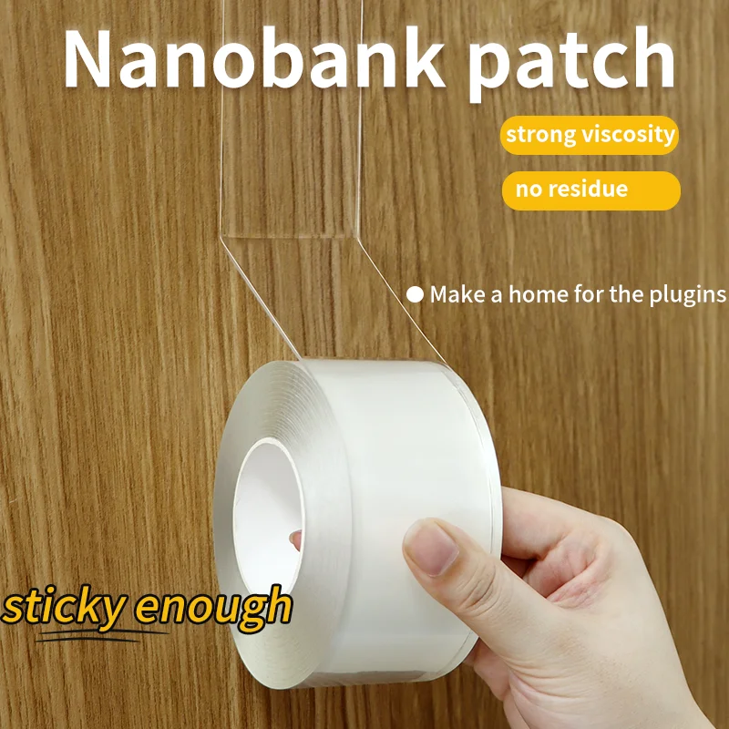 1/3/5length nano páska dvojitý sided páska  cinta doble cara adhesiva cinta adhesiva ne lepidlo residue die linke na  zeď