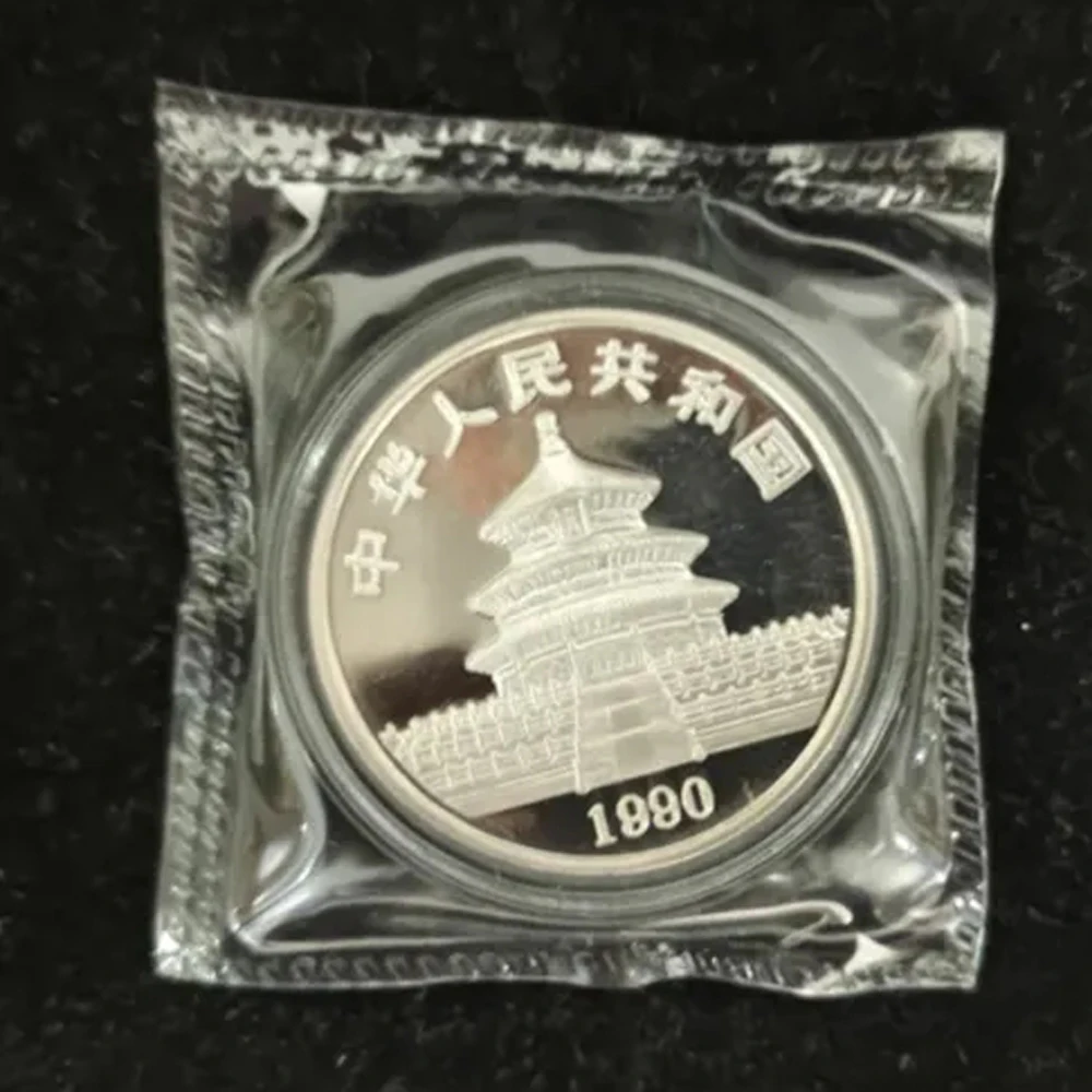 Imagem -06 - China Panda Moeda de Prata Real Original 1oz Ag.999 Prata Comemorativa Mundo Coletar Moedas 10 Yuan Presentes do Ano Novo 1987 2006