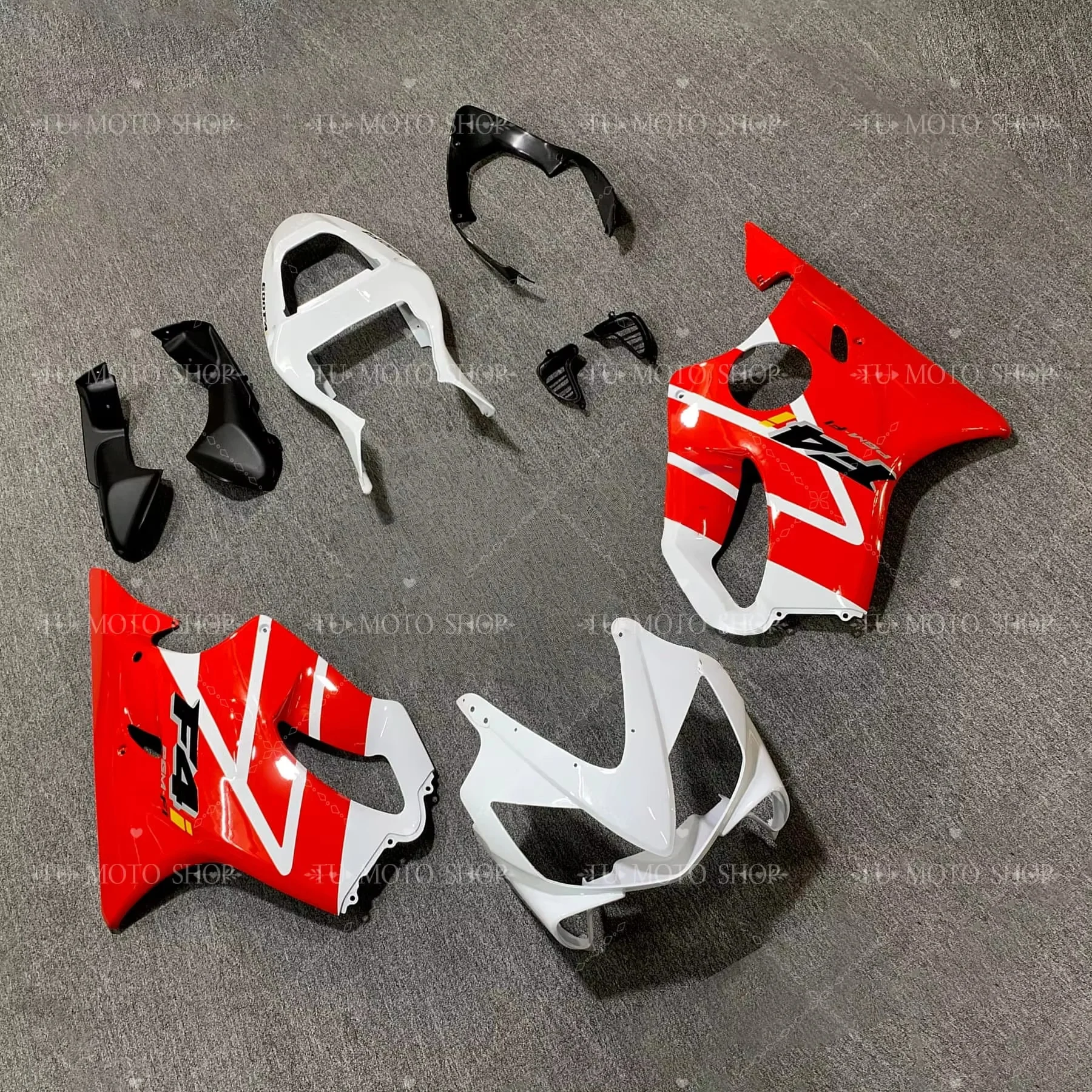 Suitable for Honda CBR600 F4i 01-03 04-07 custom painted shell, motorcycle fairing, ABS panel, body frame, protective cover
